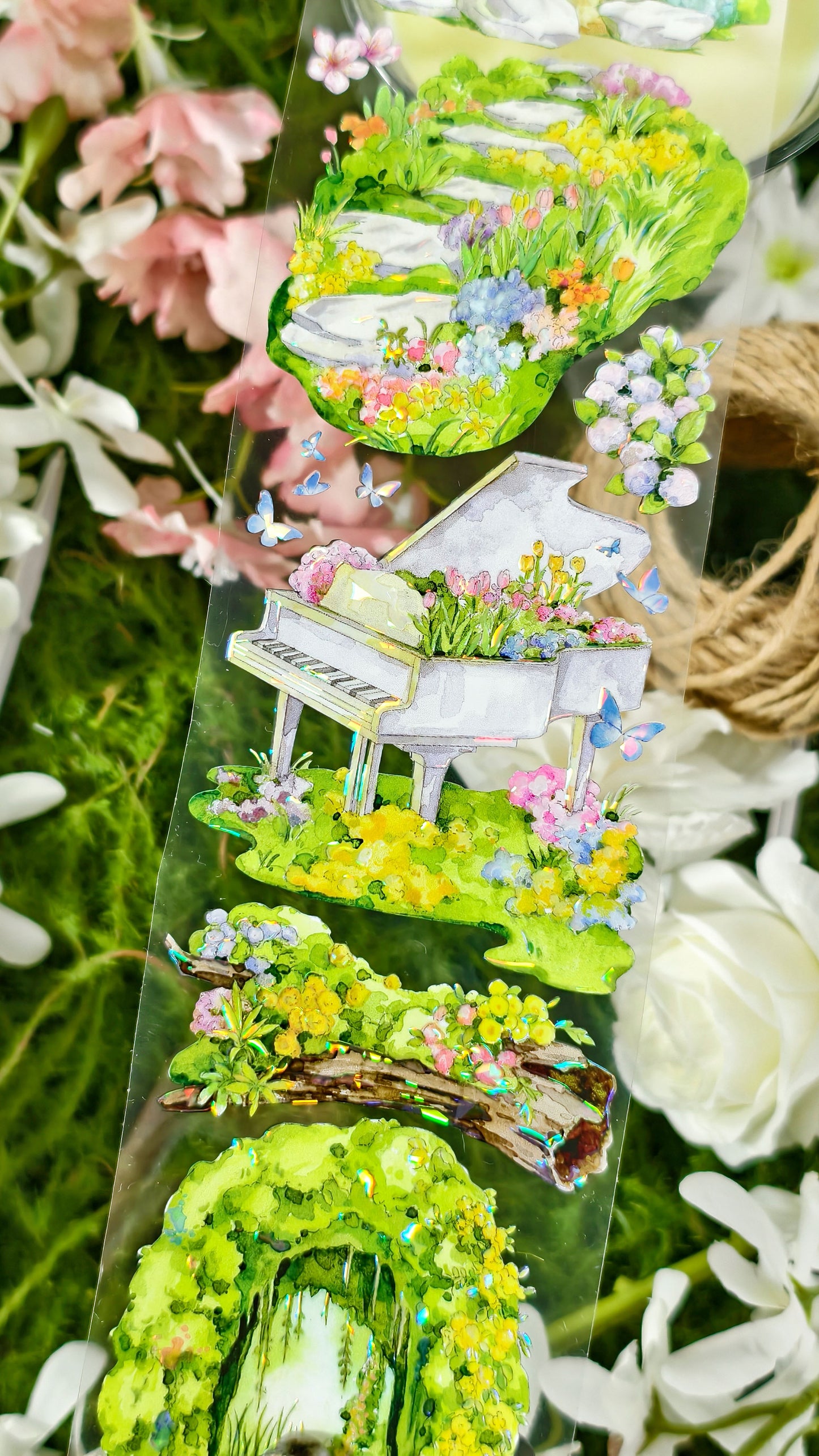 BOBO FISH Secret Grove Springtime PET Tape 5m