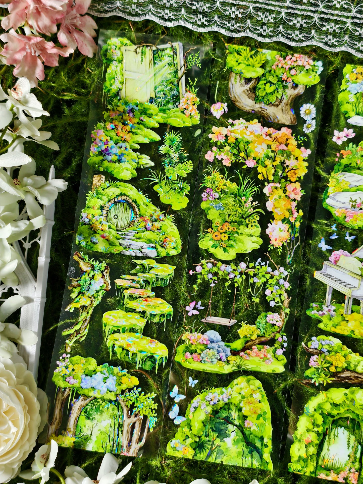 BOBO FISH Secret Grove Springtime PET Tape 5m